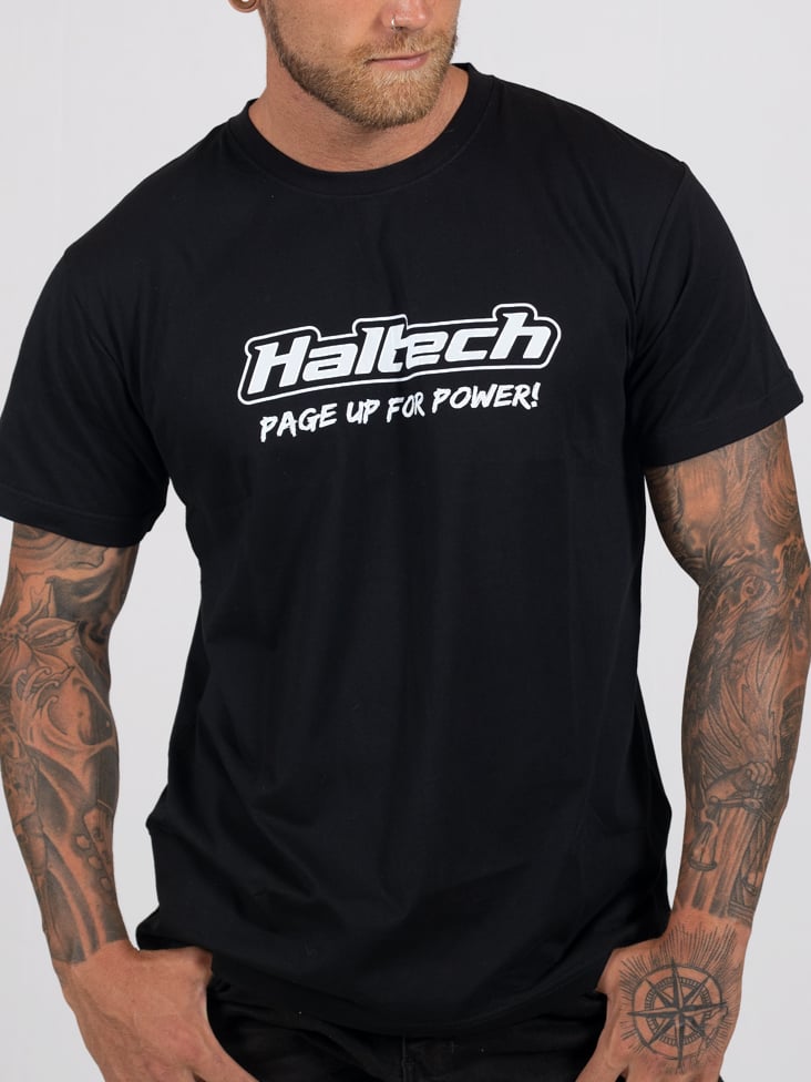 Haltech "Classic" T-Shirt BlackSize: 3XL, Merch - HT-301640B3XL
