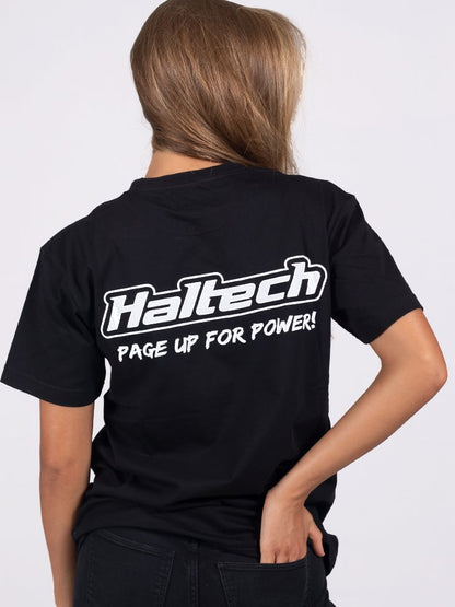 Haltech "Classic" T-Shirt BlackSize: 4XL, Merch - HT-301640B4XL
