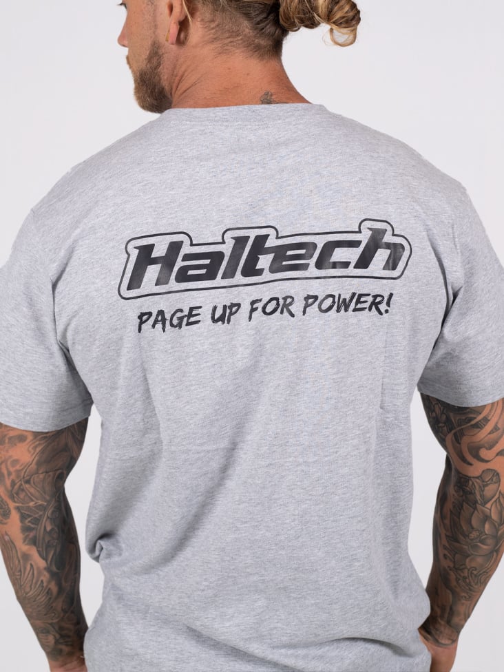 Haltech Classic T-Shirt GreySize: XS, Merch - HT-301640GXS