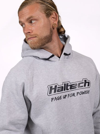 Haltech "Classic" Hoodie GreySize: Small, Merch - HT-301910GS