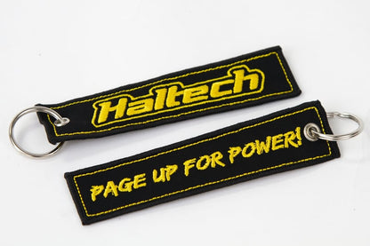 Haltech Fabric Keytag Black, Merch - HT-309006