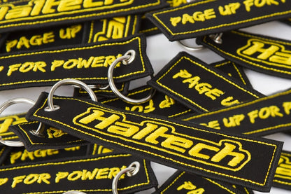 Haltech Fabric Keytag Black, Merch - HT-309006