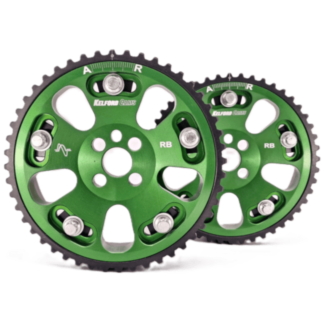 Kelford Cams KCG25 Adjustable Cam Gears RB20/25 & RB26 - Green