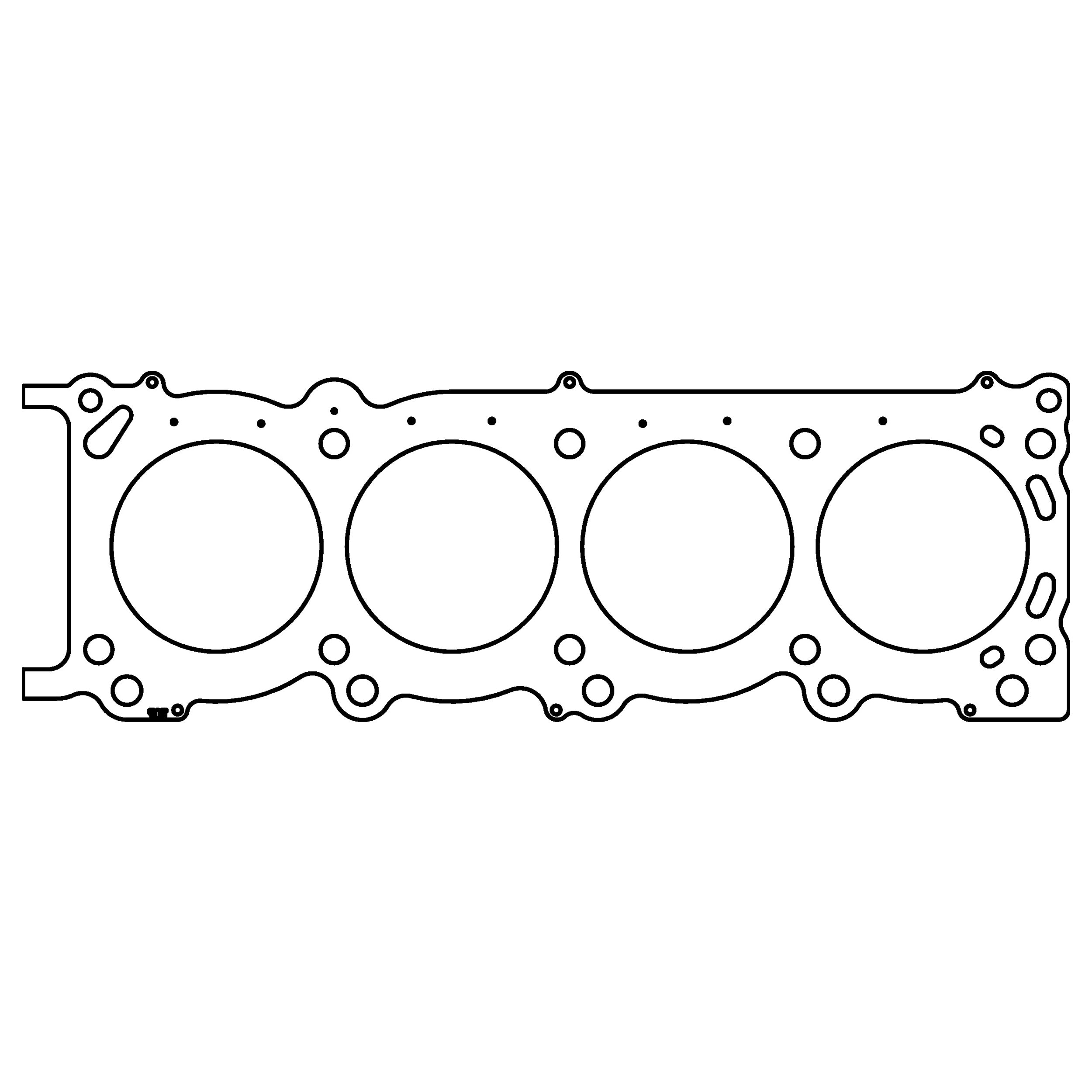 Cometic Nissan VK56DE .051" MLS Cylinder Head Gasket, 100mm Bore, RHS - H2591051S