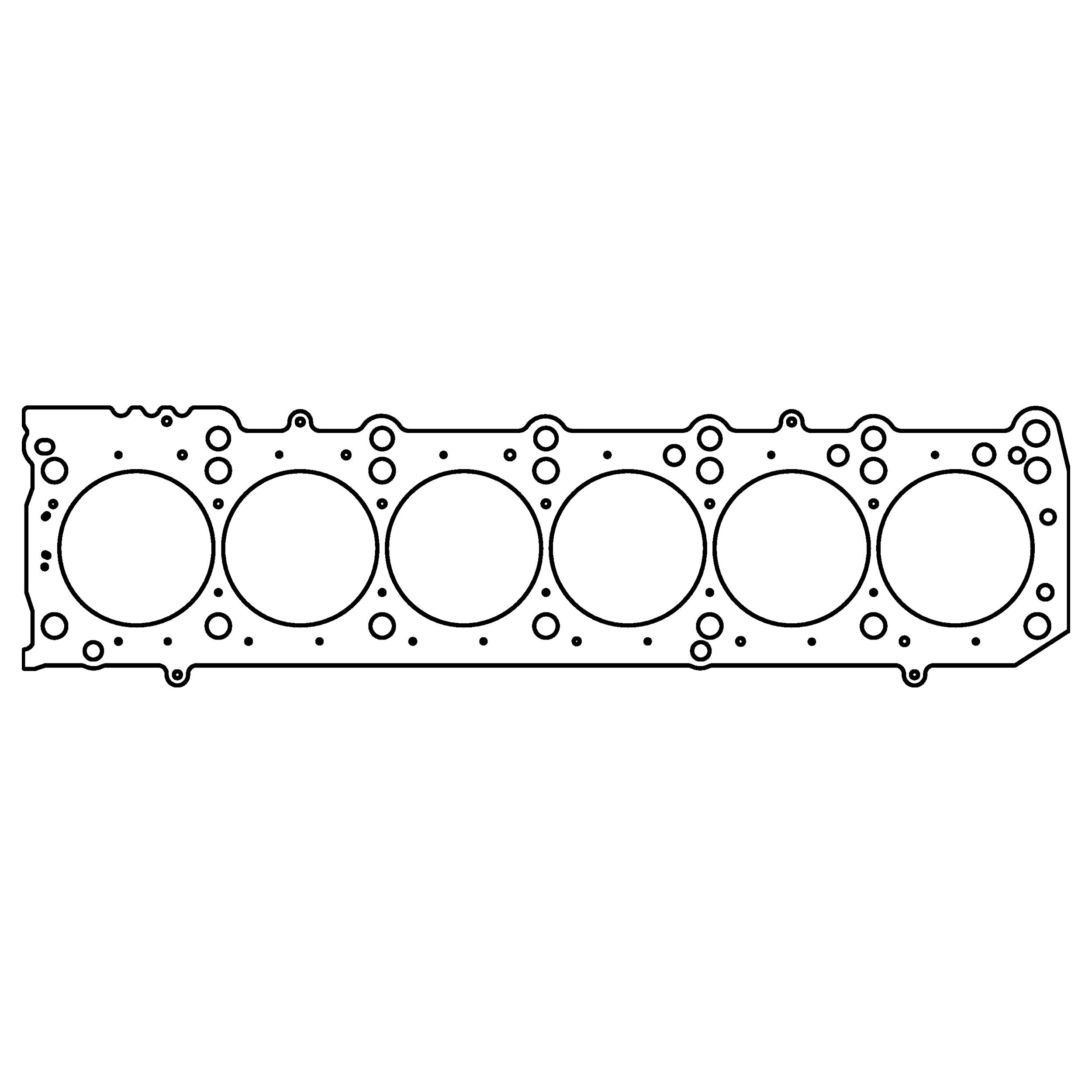 Cometic Mercedes-Benz 2.8/3.2L M104 .051" MLS Cylinder Head Gasket, 91mm Bore - C4998-051