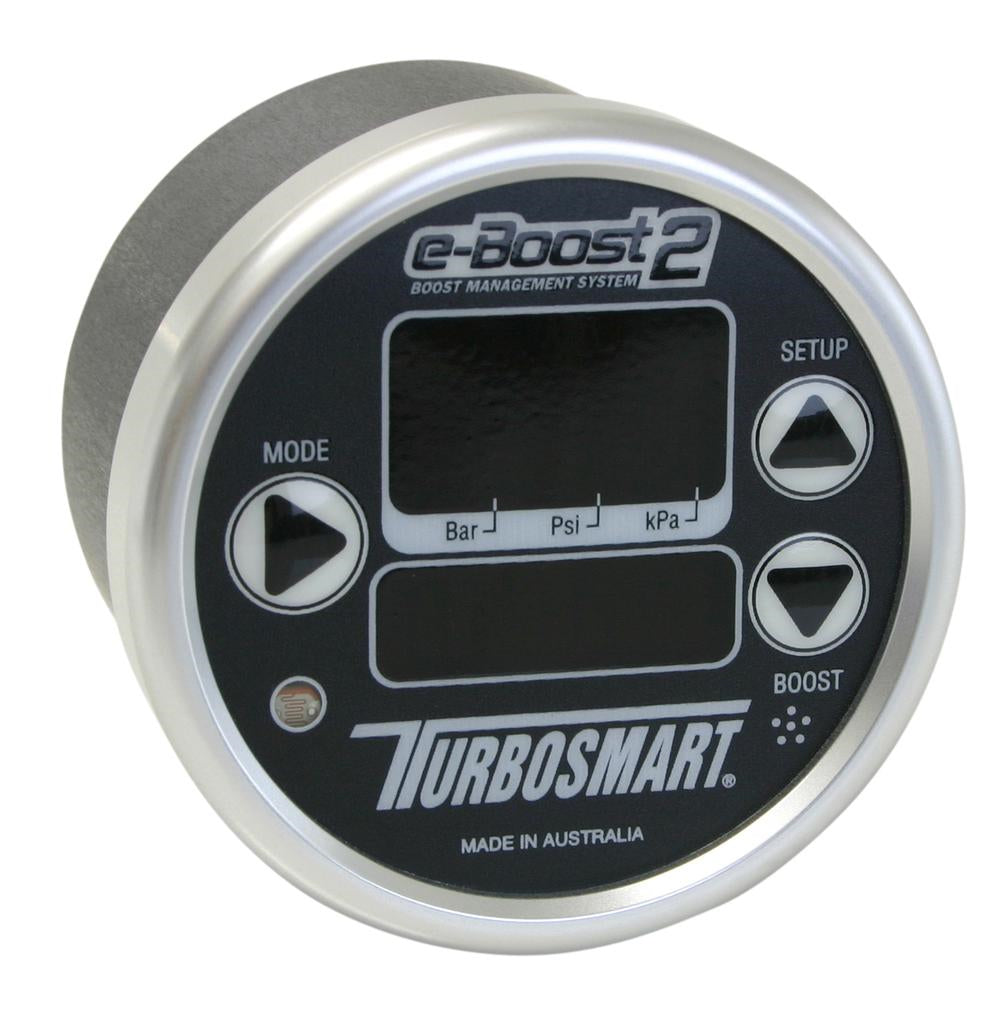 Turbosmart eBoost2 60mm Boost Controller Black Silver TS-0301-1002
