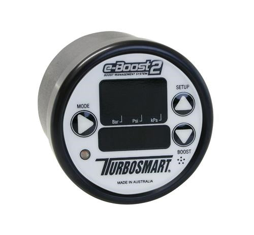 Turbosmart eBoost2 60mm Boost Controller White Black TS-0301-1014