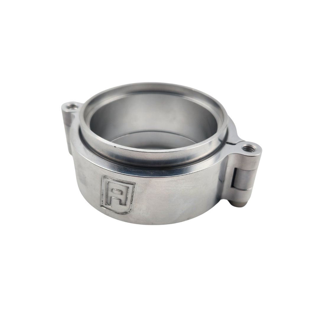 Aeroflow Aluminium Intercooler Pipe Clamp 2-1/2" Polished - AF25-2500