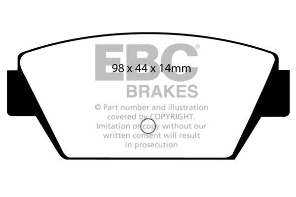 EBC Ultimax Rear Brake Pads DP576