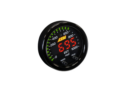 AEM X-Series Digital Exhaust Gas Gauge 0-1800F / 0-1000C - 30-0305