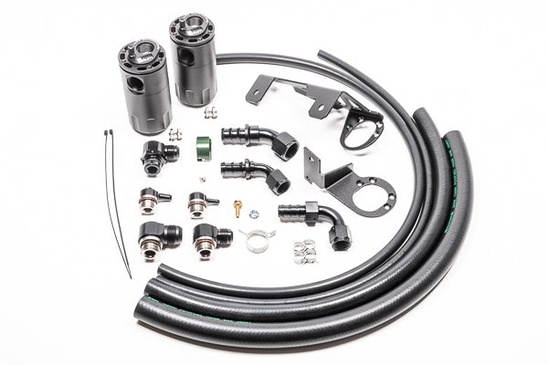 Radium Dual Catch Can Kit, Mk5 Supra, Fluid Lock - 20-0751-Fl - Radium Engine Oil Catch Can Kit