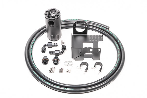 Radium Single Catch Can Kit, 90-05 Mazda MX-5, Fluid Lock - 20-0336-Fl - Radium Engine Oil Catch Can Kit