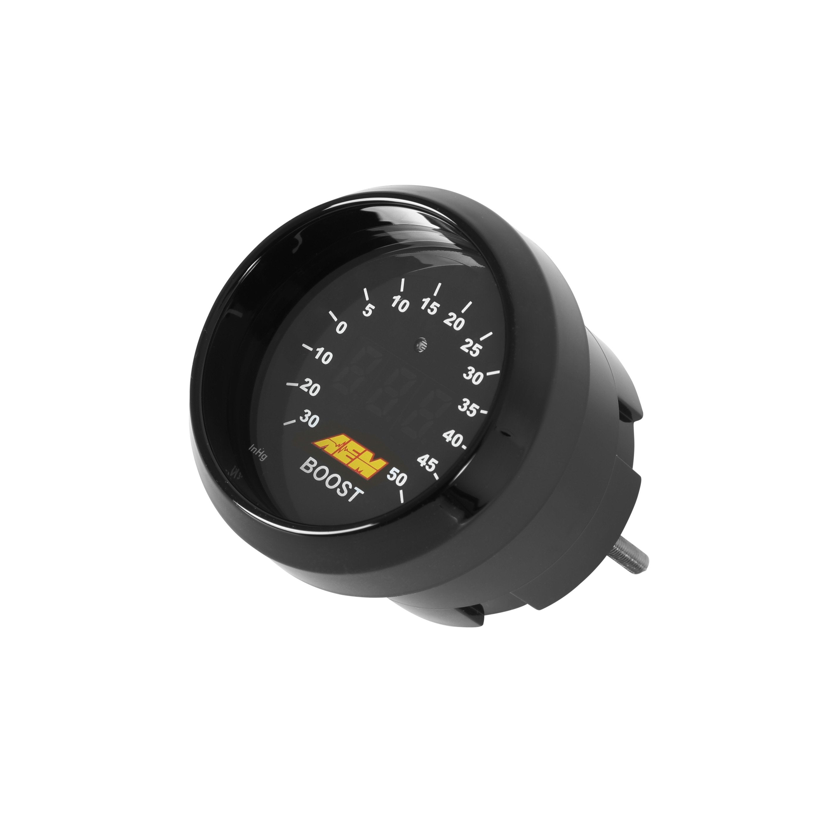 AEM Boost Gauge -30 to 50psi - 30-4408