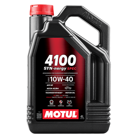 Motul 4100 Syn-Nergy spec 10W40 4L