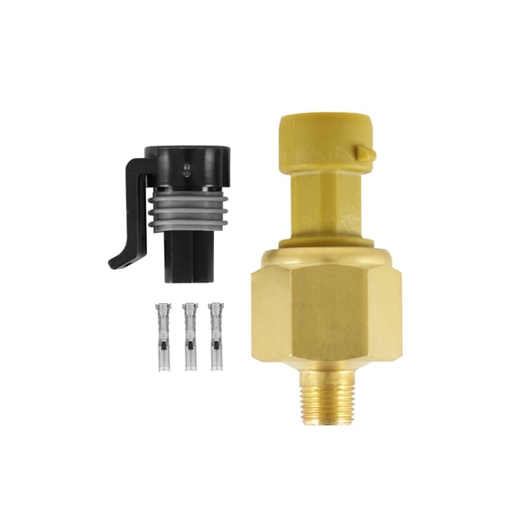 AEM 150PSI Brass Fuel/Oil Pressure Sensor 1/8" NPT - 30-2131-150