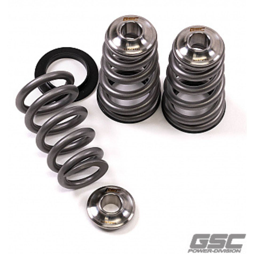 GSC P-D Nissan VQ35 Extreme Conical Valve Spring Titanium Retainer and Spring Seat Kit - GSC5016
