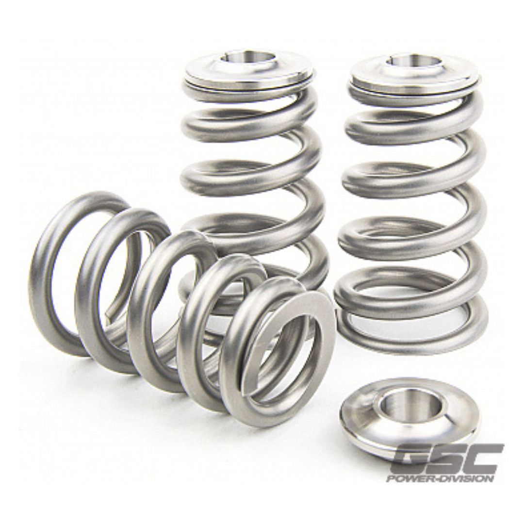 GSC P-D Toyota 2JZ-GTE Single Conical Valve Spring and Ti Retainer Kit - GSC5066