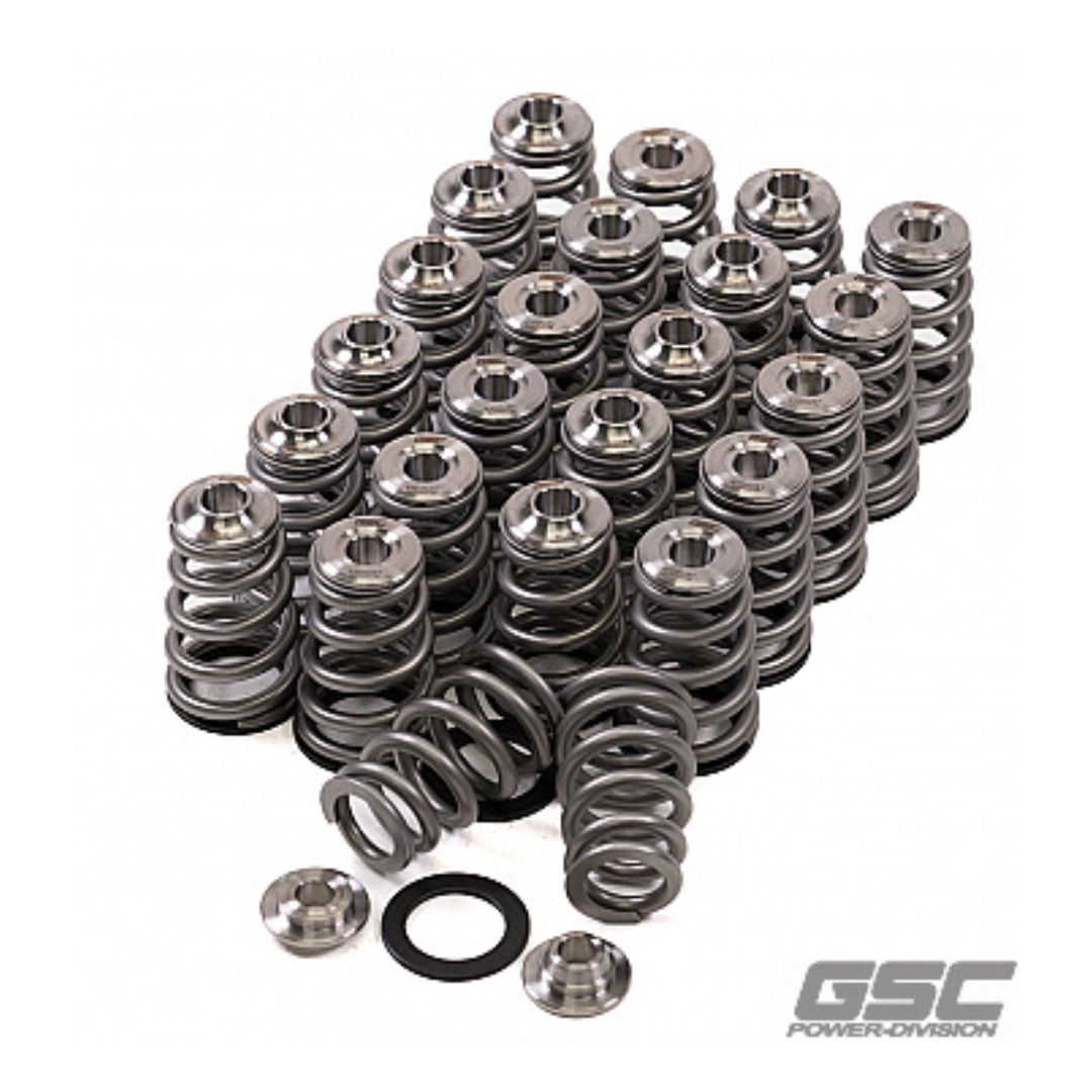 GSC P-D Nissan GTR VR38DETT Single Conical Valve Spring & Titanium Retainer Kit (Race Only) - GSC5089