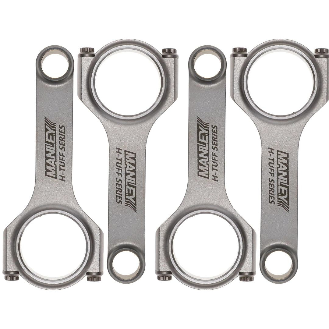 Manley 08+ Mitsubishi 4B11T 2.0L H Tuff Beam 5.656in L Connecting Rod Set - 15029-4