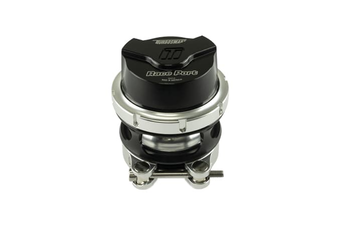 Turbosmart RacePort Female GenV - Black No Weld Flange - TS-0204-1142