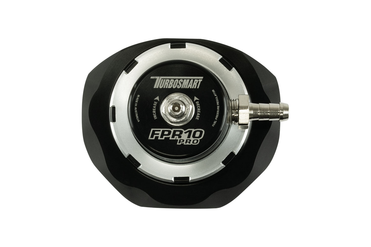 Turbosmart FPR10 Pro - Fuel Pressure Regulator - Black - TS-0404-1242