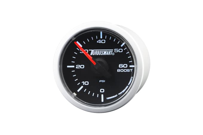 Turbosmart Boost Gauge - Electric - 0-60 PSI (Boost Only) - TS-0701-1012