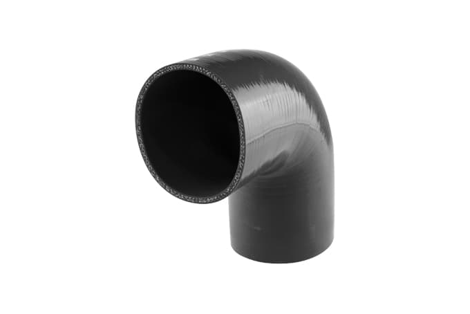 Turbosmart Silicon 90 Degree Hose Elbow 4.00" (Black) - TS-HE90400-BK