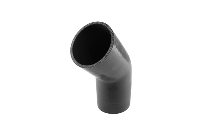 Turbosmart Silicon 45 Degree Silicon Hose Elbow 3.50" Black) - TS-HE45350-BK - Turbosmart Turbosmart Products