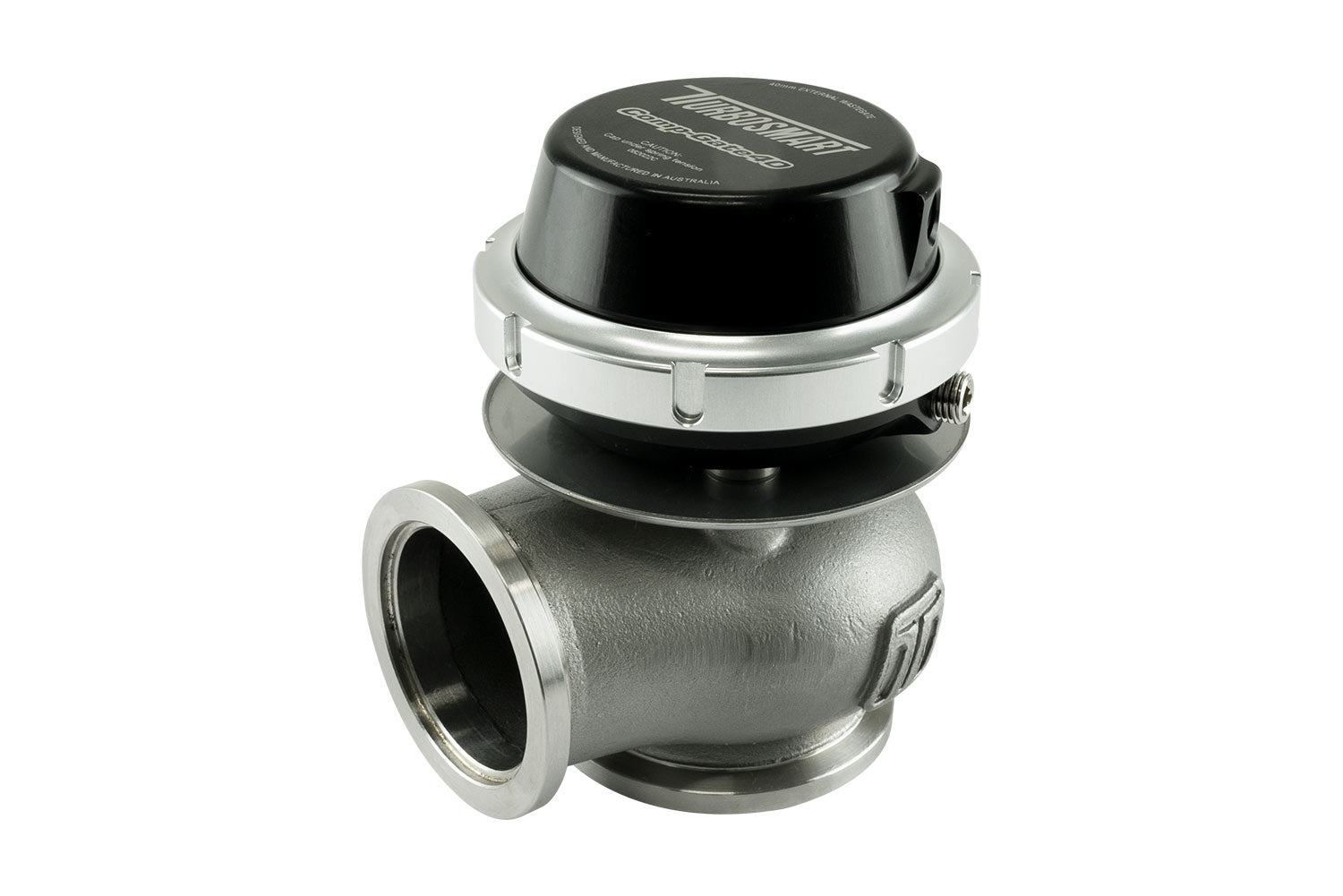 Turbosmart Gen4 WG40 CompGate40 7psi Black - TS-0505-1006