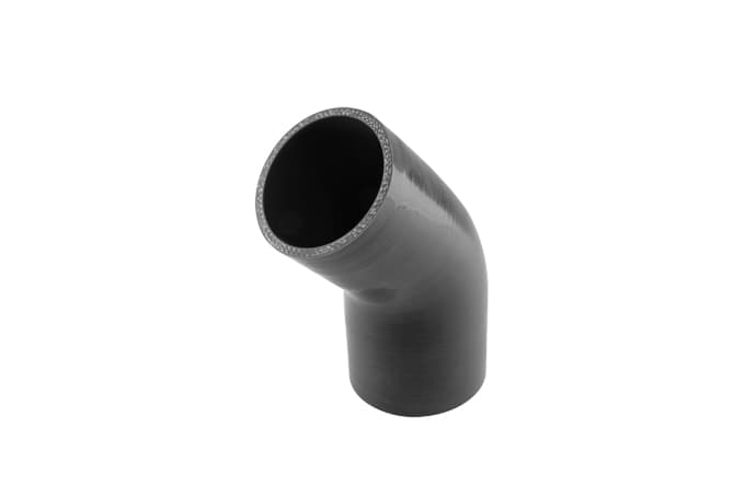 Turbosmart Silicon 45 Degree Reducer Elbow 2.75–3.00" (Black) - TS-HRE4275300-BK - Turbosmart Turbosmart Products