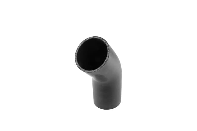 Turbosmart Silicon 45 Degree Silicon Hose Elbow 2.75" (Black) - TS-HE45275-BK
