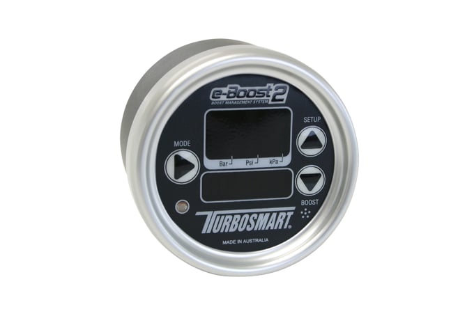 Turbosmart eBoost2 60mm Boost Controller Black Silver TS-0301-1013