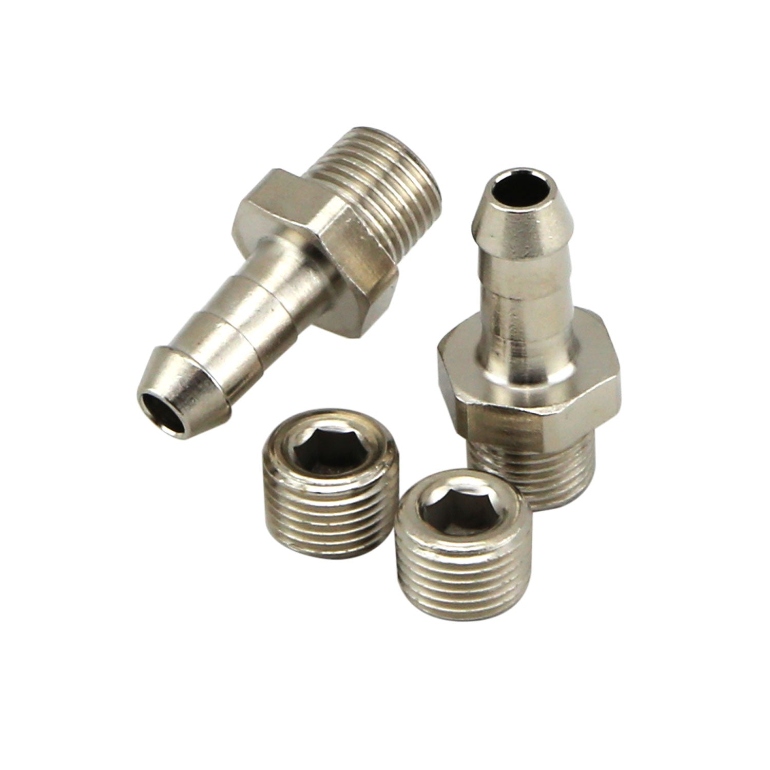 Turbosmart 1/8th NPT 6mm Hose Tail Fittings & Blanks - TS-0550-3008