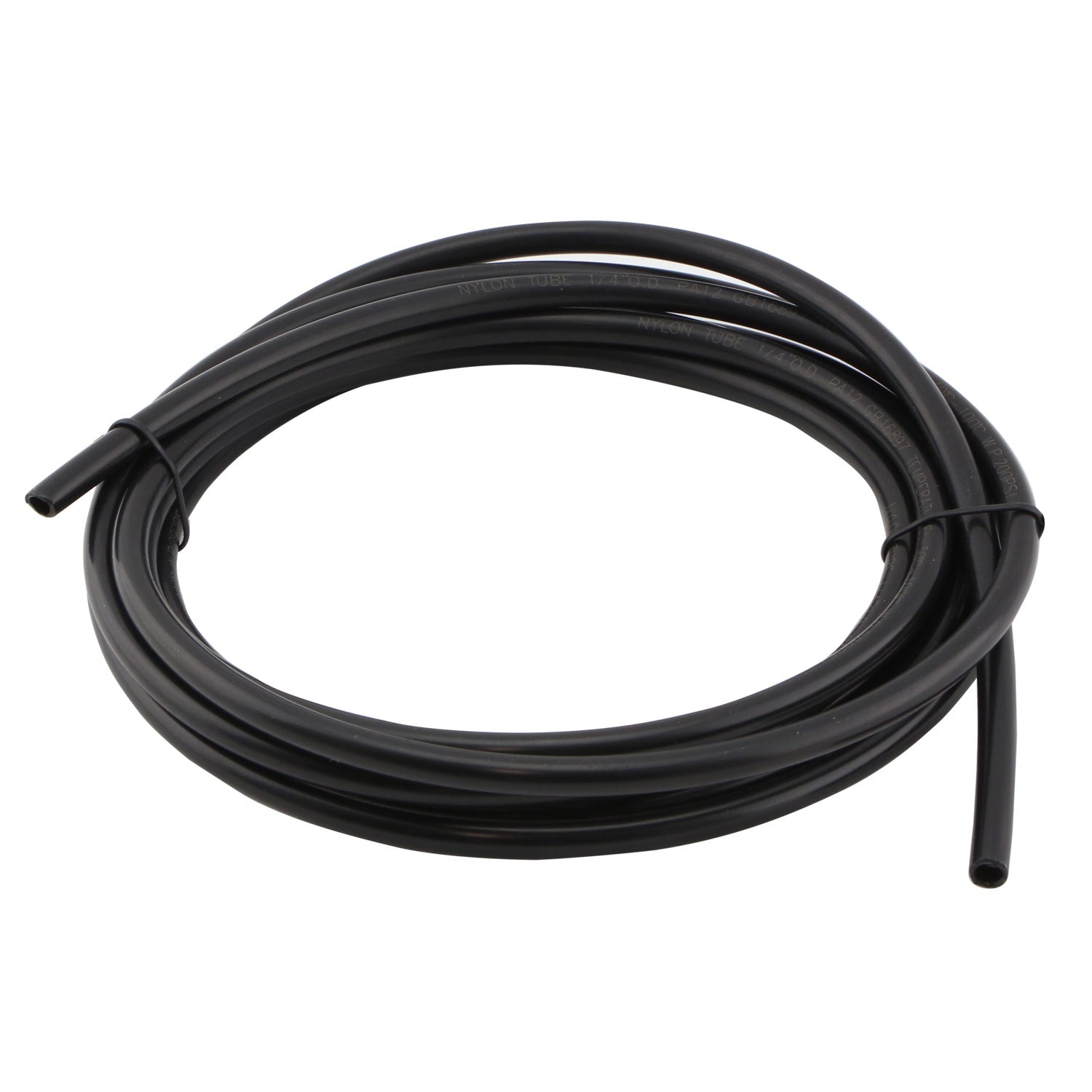 Turbosmart Nylon Tubing 1/4" Black  3m Length - TS-0550-3056
