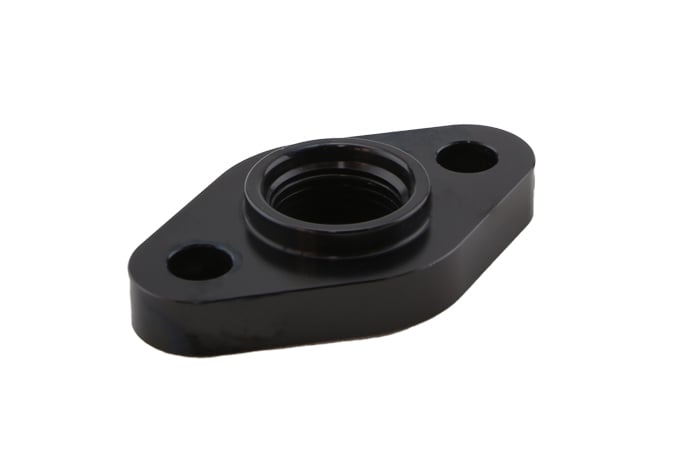 Turbosmart Billet Turbo Drain Adapter 52.4mm Large Frame Uni - TS-0804-1012
