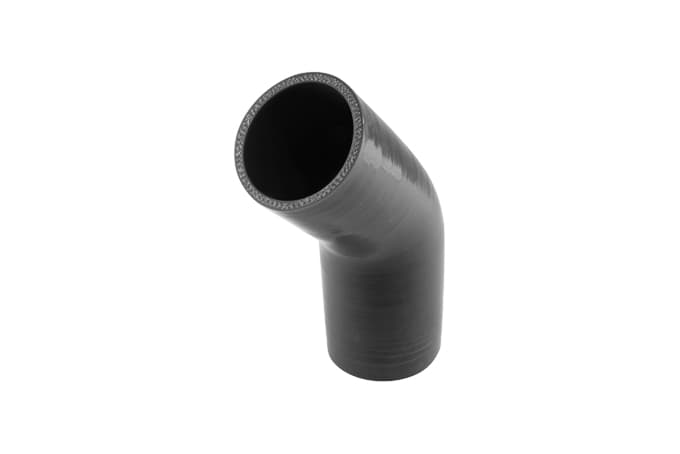 Turbosmart Silicon 45 Degree Reducer Elbow 2.50–2.75"(Black) - TS-HRE4250275-BK - Turbosmart Turbosmart Products