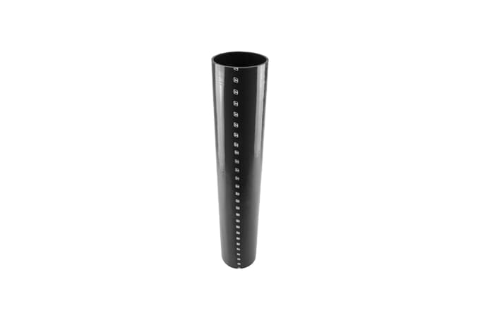 Turbosmart Silicon Hose Straight 3.75" x 610mm Black - TS-HS375610-BK