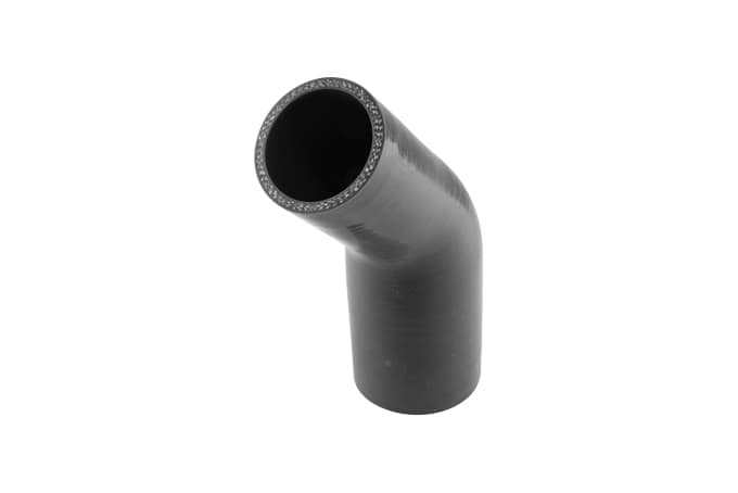 Turbosmart Silicon 45 Degree Reducer Elbow 2.00–2.50" (Black) - TS-HRE2025-BK - Turbosmart Turbosmart Products
