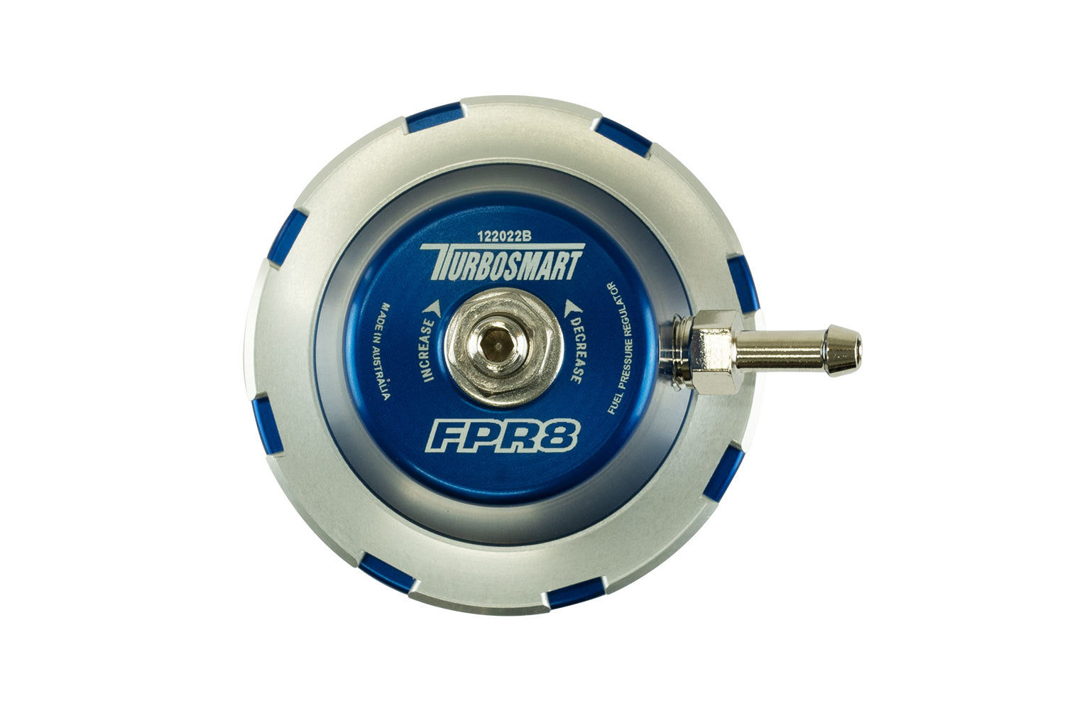 Turbosmart FPR8 - Fuel Pressure Regulator - Blue - TS-0404-1031