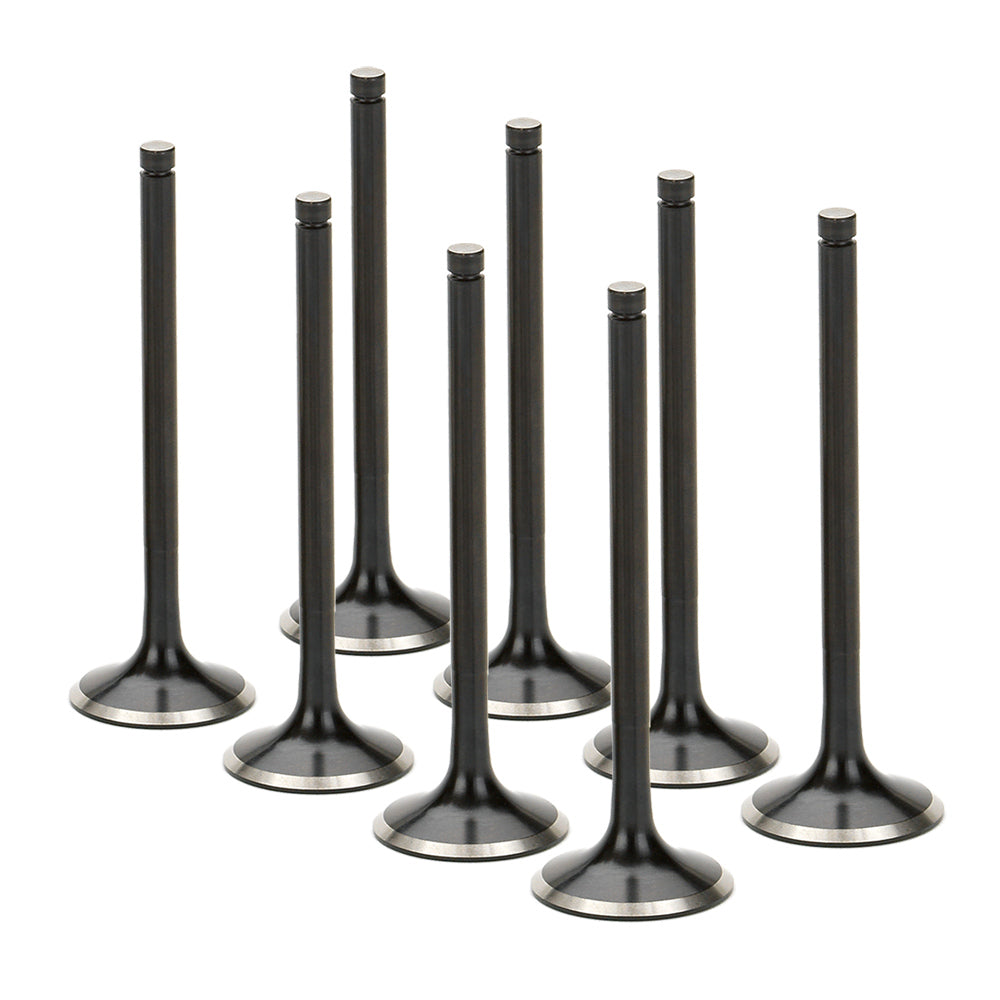 Supertech Mazda Miata 1.6Lts. Exhaust Valve SS Blk. Nitrided Stk Size.(SET OF 8) MAEVN-1100-8