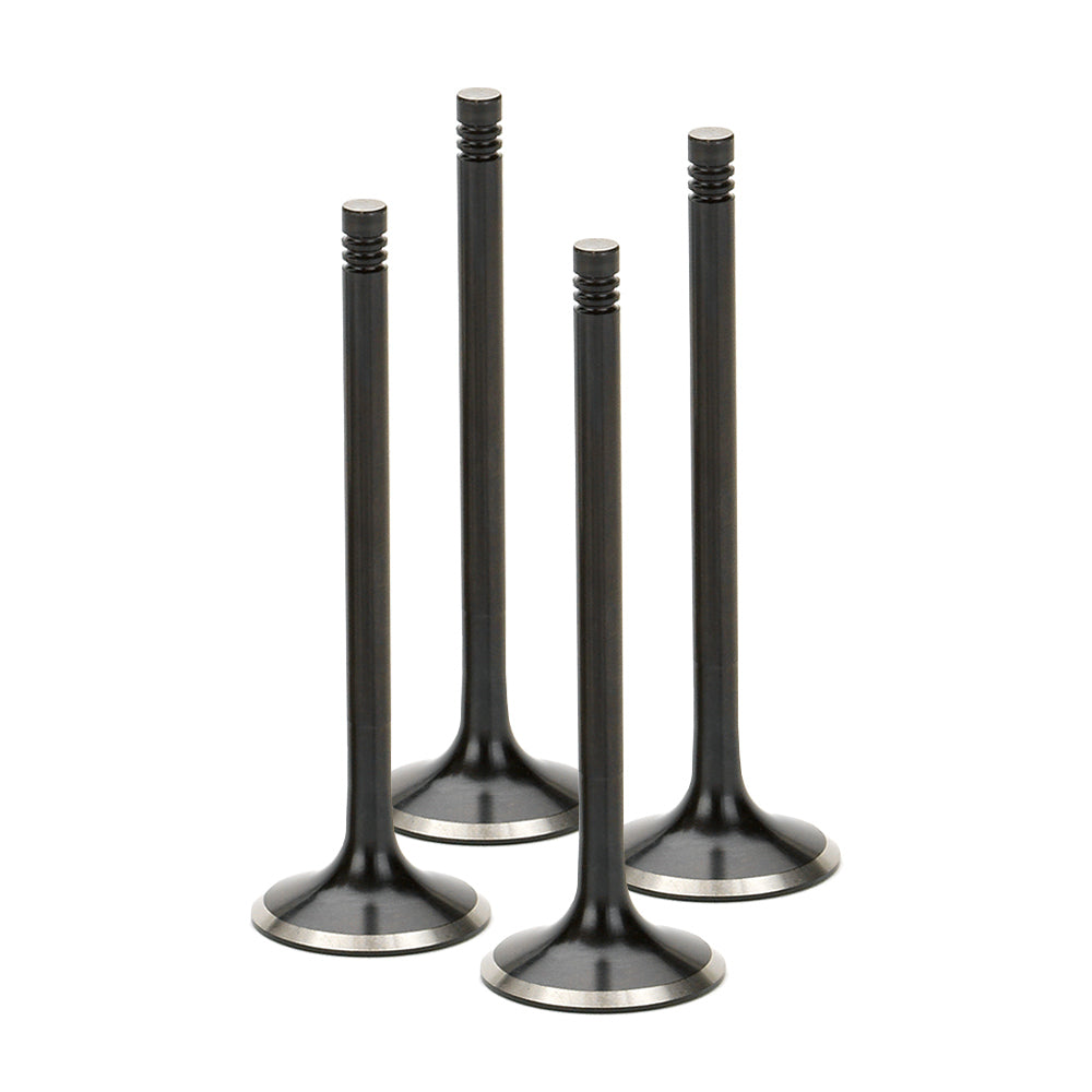 Supertech VW 2.0 lts. Exhaust valve SS Blk.Nitrided +1mm. (SET OF 4) VWEVN-1027-4