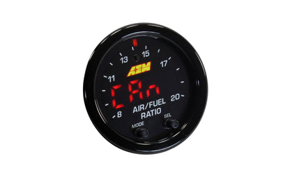 AEM X-Series, Wideband UEGO Air/Fuel Ratio Gauge - 30-0300 (includes 4.9 sensor)